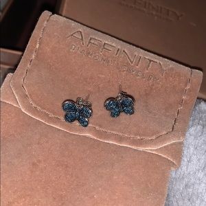 Affinity diamond jewelry butterfly 🦋 earrings